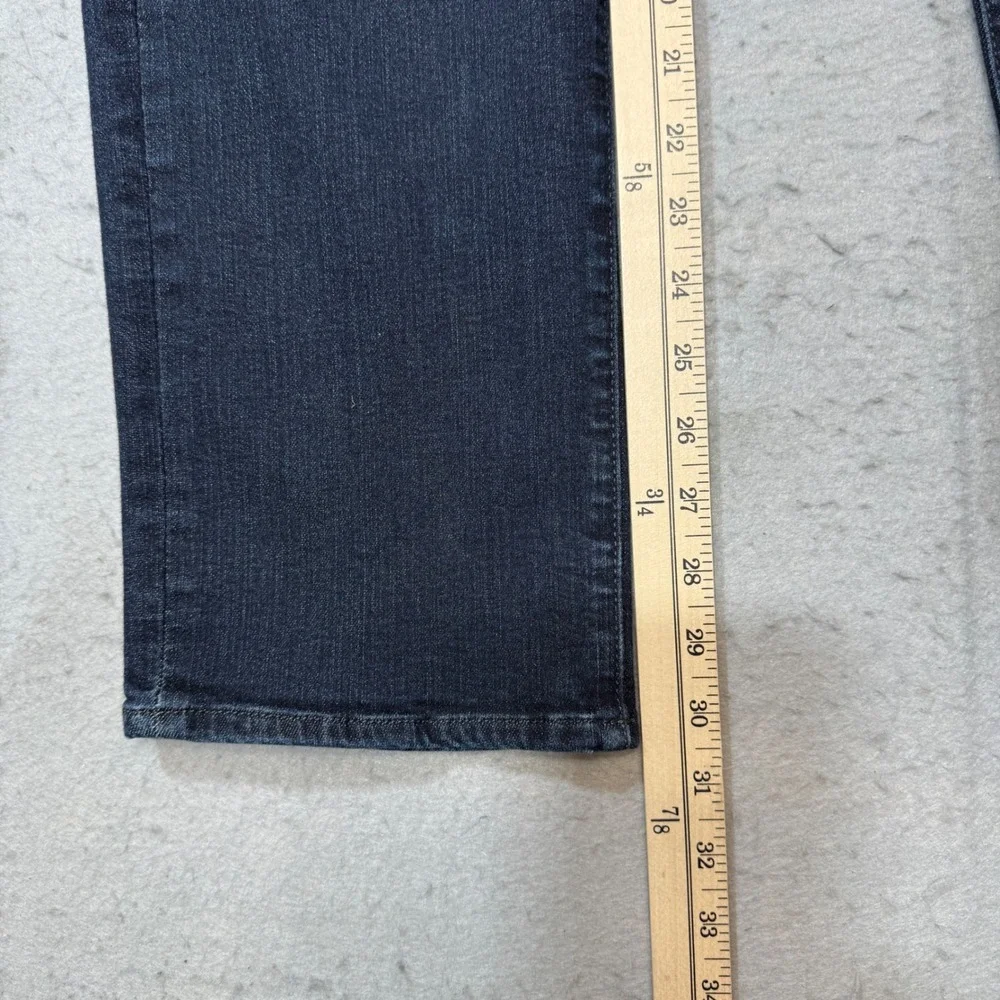 Lee Extreme Motion Jeans Mens 33x32 Dark Blue Excellent Athletic Fit Tapered Leg
